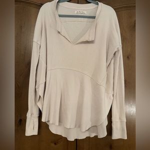 Free People oversized tunic